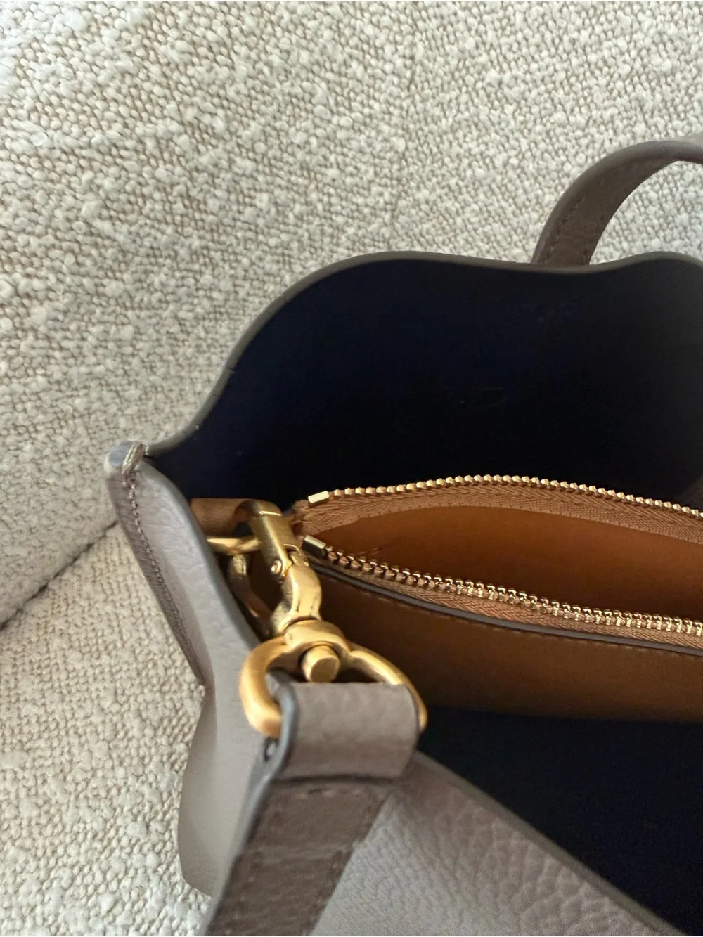 Tory Burch Small Perry Triple-Compartment Tote